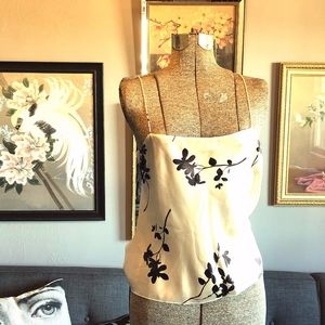 Linda Allard for Ellen Tracy silk cami tank